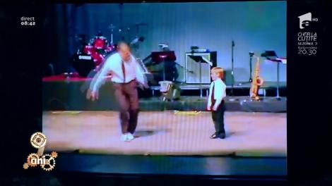 Cel mai tare cuplu tată-fiu de step dance! Așchia nu sare departe de trunchi!