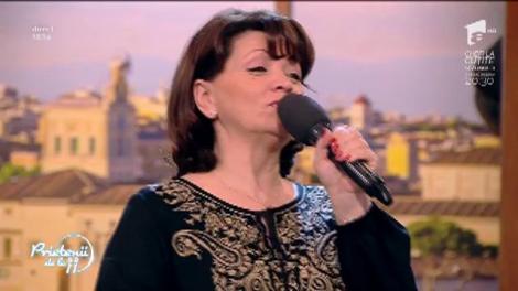 Mama Deliei, Gina Matache, a cântat la „Prietenii de la 11”. "Puiul meu cu mustăcioară", melodia pe care nu poți sta pe margine!