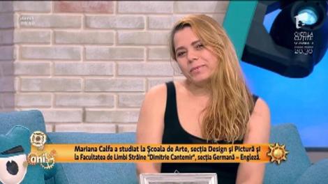 Mariana Calfa nu se dezminte! Pictoriţa şi-a prezentat la Neatza ultimele capodopere!!