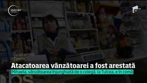 Mihaela, vânzătoarea din Tulcea, care a fost înjunghiată de o colegă, e în comă