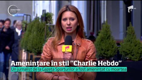 Un jurnalist de la Gazeta Sporturilor a fost amenintat cu moartea