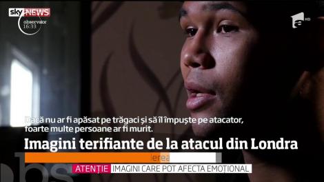 Noi imagini terifiante de la atacul de la Londra