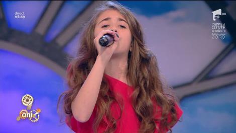 Riana Hârşulescu, fetița-fenomen de la „Next Star”, o artistă adevărată! Ce piesă, ce voce frumoasă!