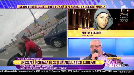 Bărbatul care și-a bruscat soția în plină stradă: ”Vreau să dau Jandarmeria în judecată”