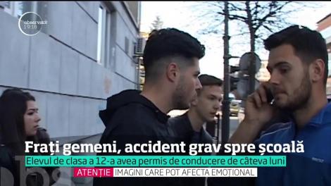 Un șofer de 19 ani a provocat un accident rutier grav, în Râmnicu Vâlcea