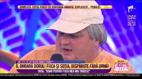 Tatăl rămas singur: ”Doar pentru fiica mea trăiesc”