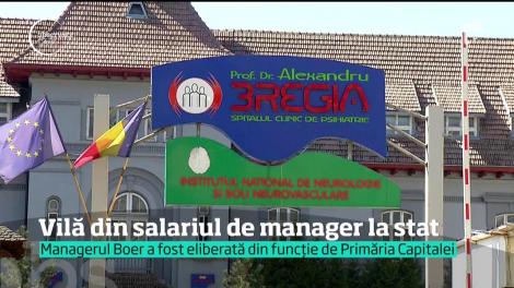 Monica Boer, fostul manager de la Spitalul de Psihiatrie Obregia din Capitală, deţine o vilă cu teren de fotbal
