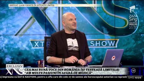 Marcel Pavel, cea mai bună voce din România, își testează limitele în platoul Xtra Night Show