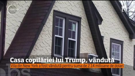 Locuinţa în care Donald Trump a copilărit a fost scoasă la vânzare. şi vândută, pentru a doua oară