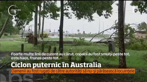Distrugeri mari şi zeci de mii de locuinţe rămase fără curent! Daunele produse de ciclonul Debbie din Australia