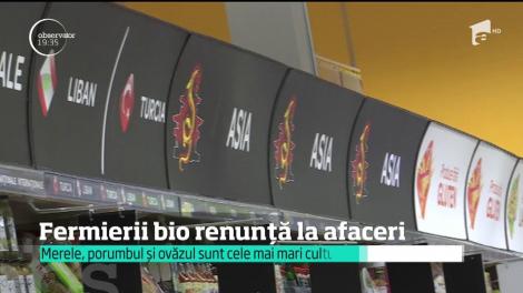 Tot mai mulţi fermieri români renunţă la recoltele fără pesticide