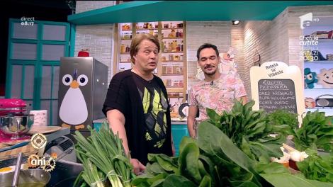 "Rizotto primavera" , o reţetă de sezon cu multe verdeţuri. Vlăduț garantează că îți va lua câteva minute să o pregătești!