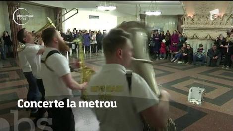 Concerte de muzică clasică la metrou