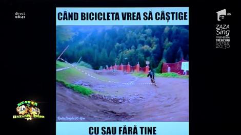 Smiley News: Când bicicleta vrea să câştige cu sau fără tine