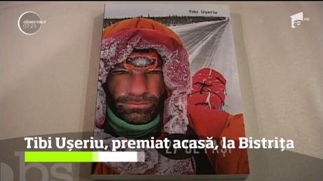 Tibi Uşeriu a fost premiat acasă, la Bistriţa, după ce a reuşit o performanţă unica a castigat cea mai grea cursa din lume, pentru a doua oară consecutiv, maratonul arctic