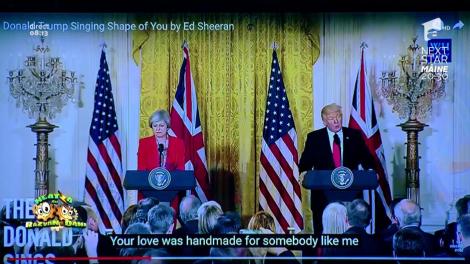Şoc! Donald Trump are "factorul X" - Shape of You ( Ed Sheeran )