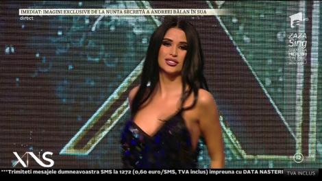 Daniela Crudu, într-o rochie sexy și sclipitoare