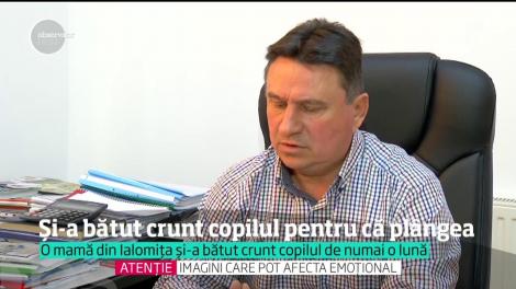 Imagini REVOLTĂTOARE în România anului 2017. O mamă își snopește în bătaie copilul de numai o lună!