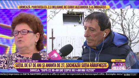Amanta bărbatului de 67 de ani: ”După ce mi-am dat copiii nu i-am mai vizitat”