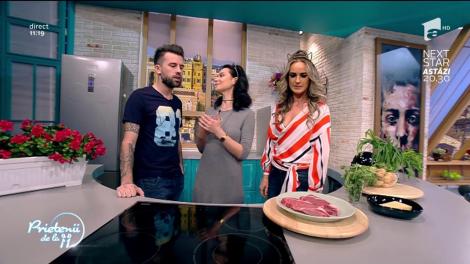Andreea Moldovan gătește: "Antricot de vită cu cartofi noi şi chimichiurri"