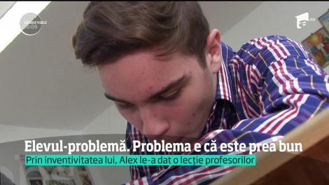 Alex, un elev din Dolj, a fost depunctat după ce a rezolvat în mod inedit o problemă de matematică