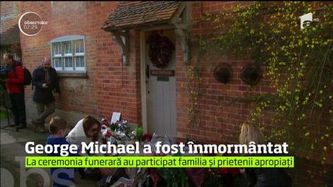 George Michael a fost înmormântat, ieri, la mai bine de trei luni de la deces, într-un cimitir din nordul Londrei