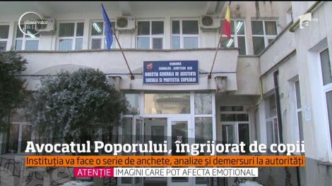 Avocatul Poporului, îngrijorat de copii