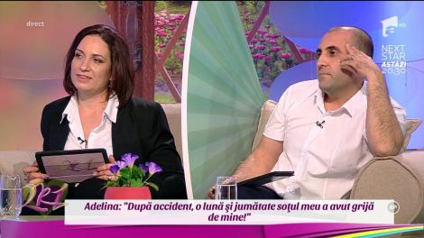 Adelina şi Marius, o familie care ne oferă o lecție de viață! „După accident, soțul meu a avut grijă de mine o lună și jumătate!”
