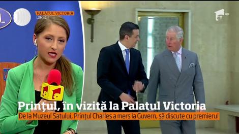 De la horă, Prinţul Charles a trecut la treburi serioase!