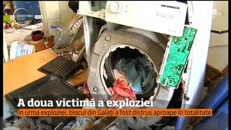 Bărbatul de 50 de ani, rănit grav în urma exploziei care a distrus un bloc din Galaţi, s-a stins din viaţă, la spital