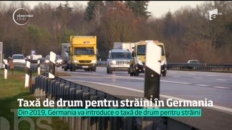 Taxă de drum pentru străini, în Germania