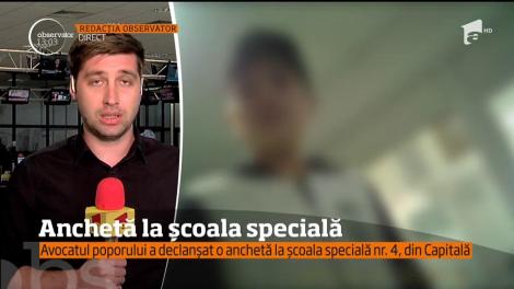 Noi imagini scandaloase au fost surprinse la şcoala cu nevoi speciale din capitală, unde copiii sunt bătuţi, trântiţi la podea şi jigniţi de profesori