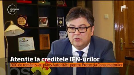 Atenție la creditele de la Instituţiile Financiare Nebancare! Dobânzile anuale efective ajung şi la patru mii la sută