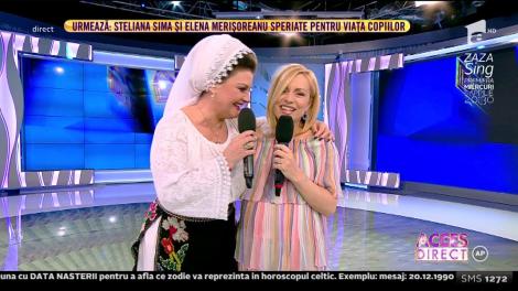 Momente inedite în direct la tv. Simona Gherghe, luată pe nepregătită de bebeluș: „Uite, mișcă!”