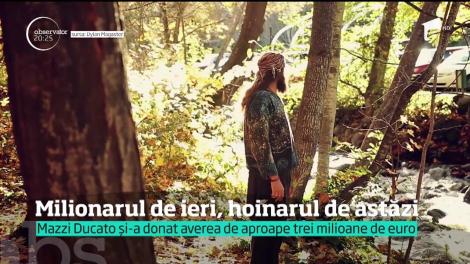 Impresionat! Bărbatul care și-a donat milioanele de euro să colinde lumea în picioarele goale