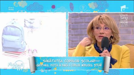 Ghiozdanul ideal trebuie să aibă 8,2 % din greutatea copilului! Există riscul de a dezvolta deviaţii grave ale coloanei
