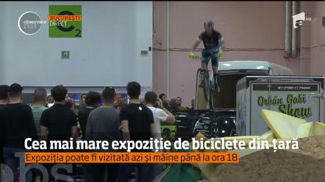 Cea mai mare expoziție de biciclete din țară, în acest weekend