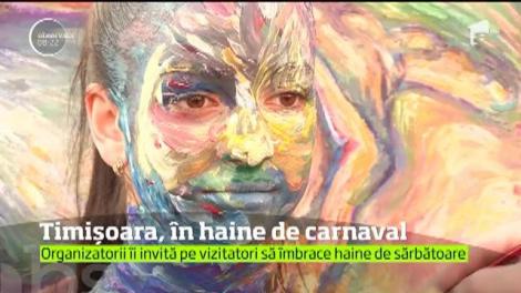 Timişoara, în haine de carnaval