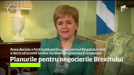 Planurile pentru negocierile Brexitului