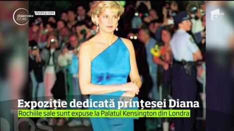 Expoziții cu rochii dedicată prințesei Diana