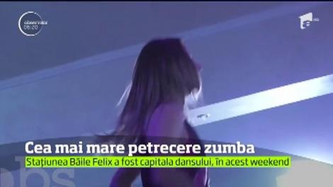 Cea mai mare petrecere de zumba, în staţiunea Băile Felix