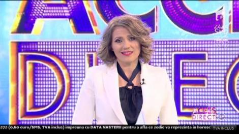 VIDEO! Mirela Vaida, primele declarații din platoul „Acces Direct”: "Sper să mă înţelegeţi şi să aveţi răbdare cu mine"