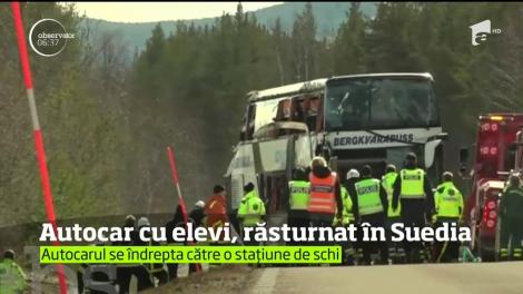 Accident grav în Suedia. Trei oameni au murit şi 28 au fost răniţi