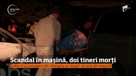 Un accident produs în judeţul Timiş, în care doi tineri au murit carbonizaţi, a fost provocat de o ceartă stupidă