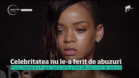 Cântăreaţa Mel B, fosta membră a trupei Spice Girls, desfigurată de soţul ei