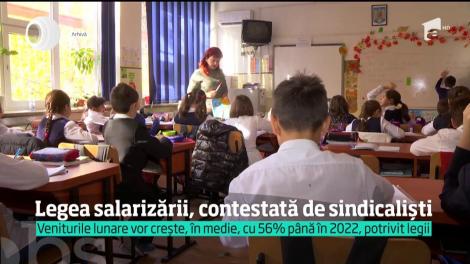 Legea salarizării, un motiv de scandal! Sindicaliştii cer demiterea ministrului Muncii