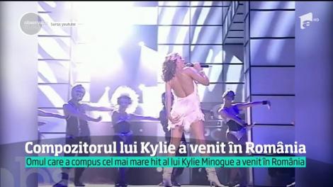 Compozitorul lui Kylie Minogue a venit în România. Va colabora cu Alexandra Stan