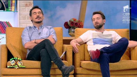 Ce au în dimineața asta? Răzvan Simion: "Nu am un coleg de muncă inteligent, frumos, foarte bogat și celebru"