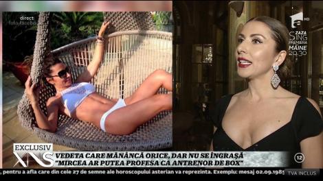 Vedeta care mănâncă orice, dar nu se îngraşă!