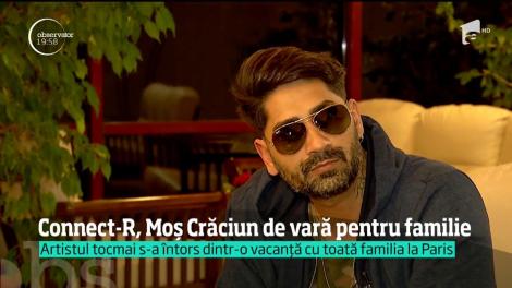 Nu doarme vara, dar primăvara face pe-a Moş Crăciun! Connect-R şi-a dus toată familia în vacanţă, la Paris
